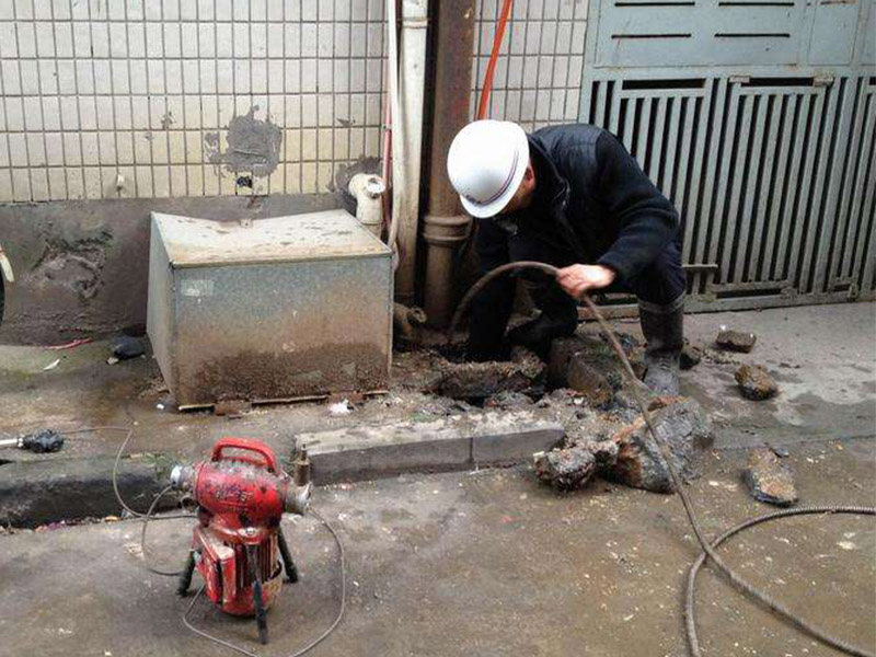 根河疏通下水道-洗菜池疏通