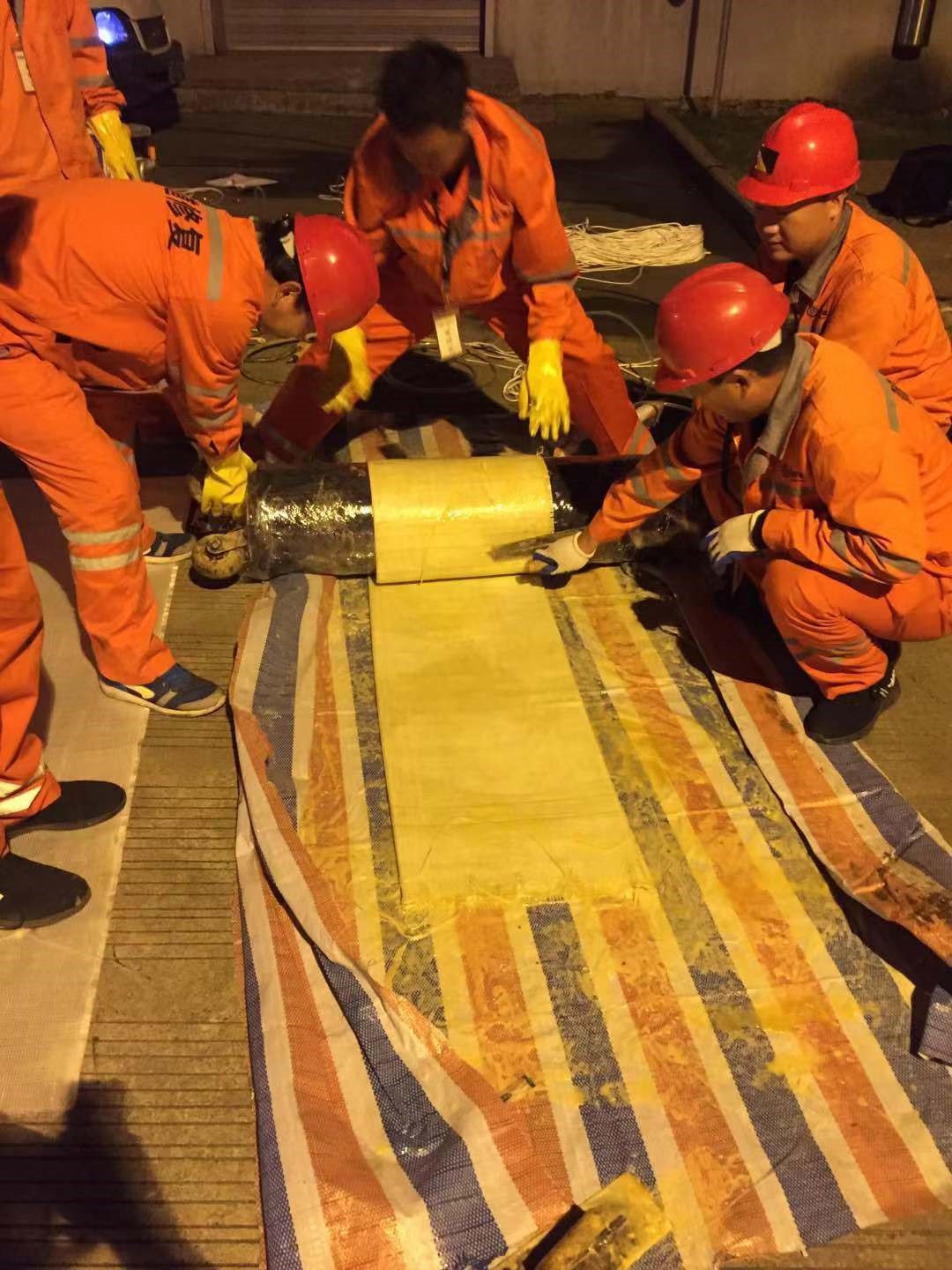 根河CIPP局部树脂固化法